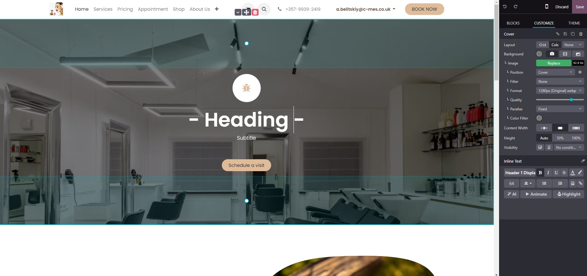 Website builder