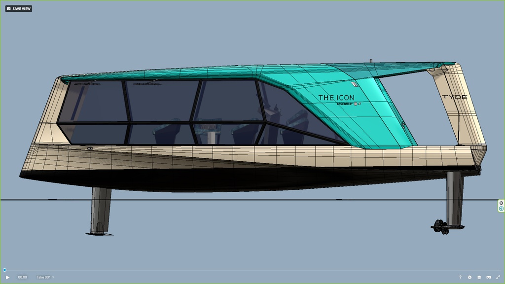 TYDE ICON BMW Electric Yacht
