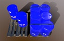 Pallets with imperial barrels