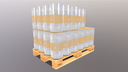 Pallet with roll film