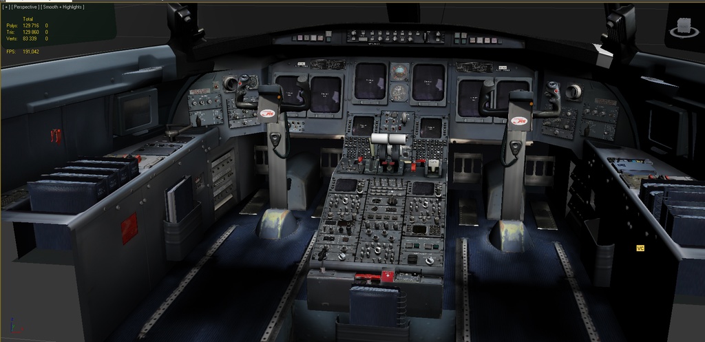 CRJ 200 Virtual cockpit