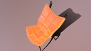 Exclusive designer armchair