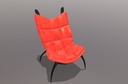 Exclusive designer armchair