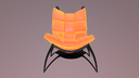 Exclusive designer armchair