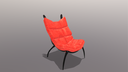 Exclusive designer armchair