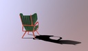 Exclusive designer armchair