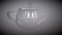 Glass teapot