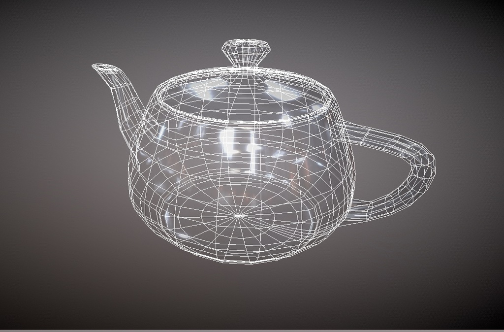 Glass teapot