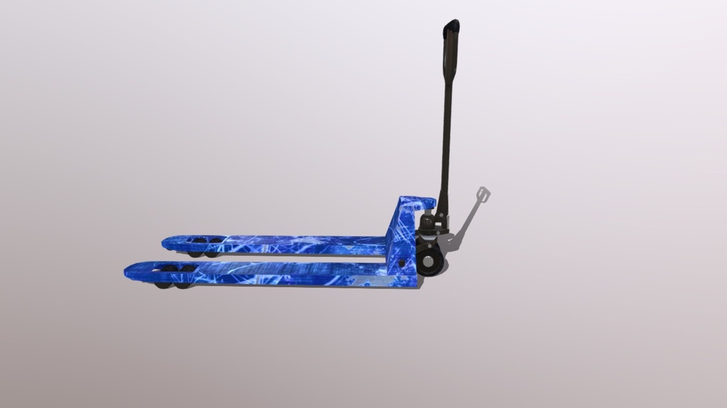 Hydraulic trolley