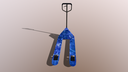Hydraulic trolley