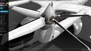 Archer Midnight EVTOL low poly