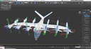 Archer Midnight EVTOL low poly