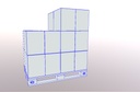 Pallet with boxes