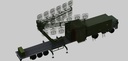 Mobile VHF-band radar AMBER-1800