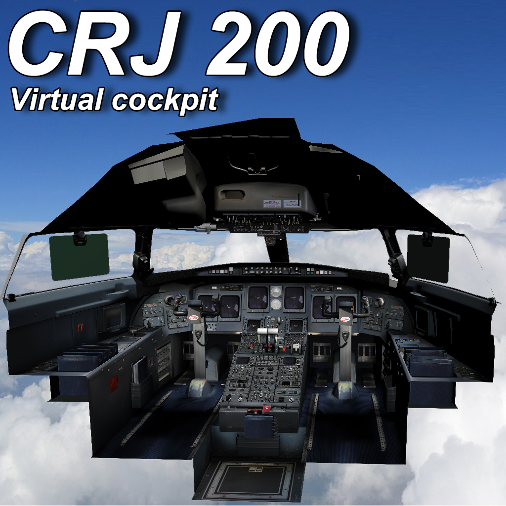 CRJ 200 Virtual cockpit