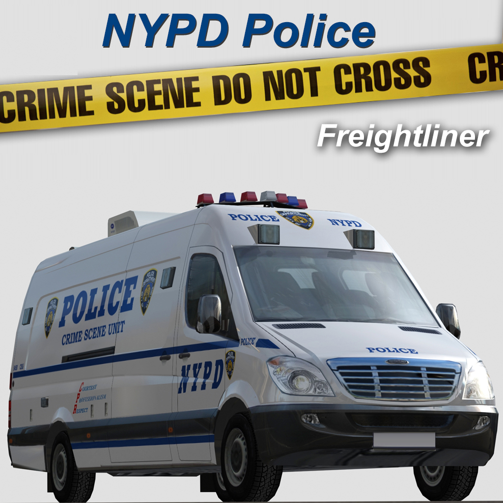 Freightliner NYPD unit livery