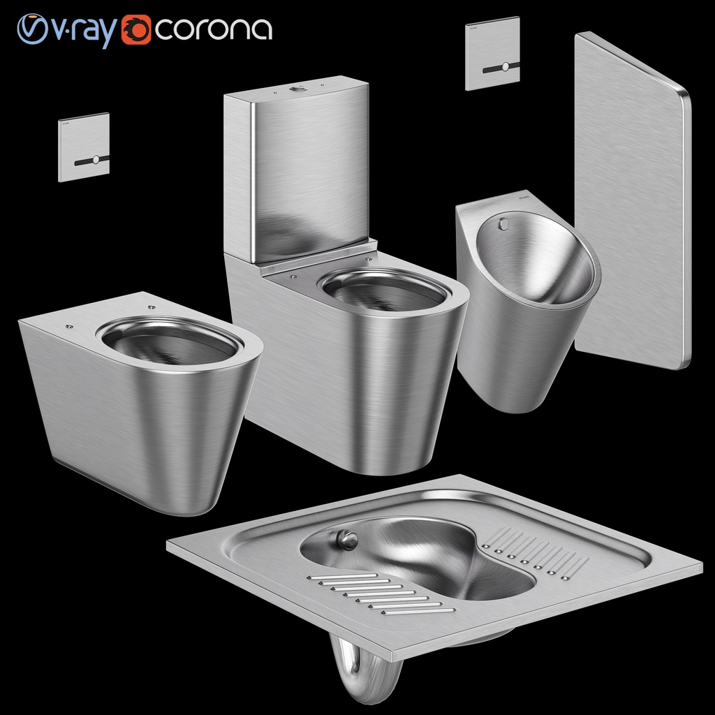 Toilet bowls and urinal DELABIE