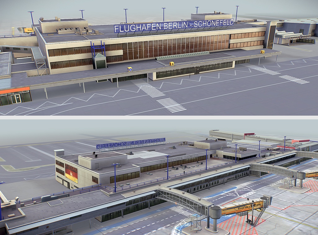 Airport Terminal Schonefeld EDDB