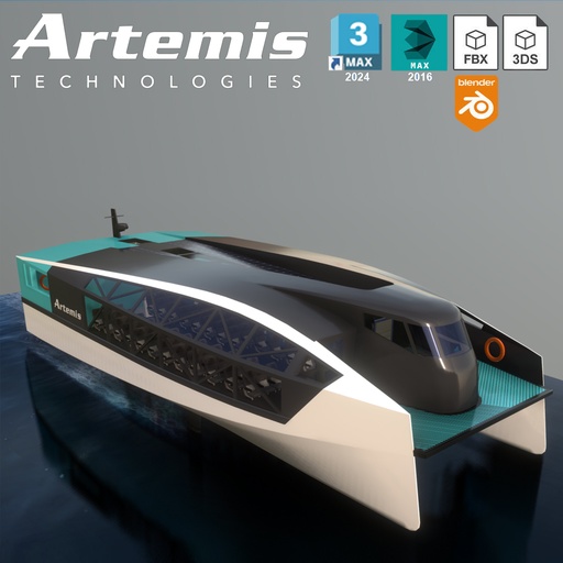 Artemis hydrofoil electric ferry EF 24