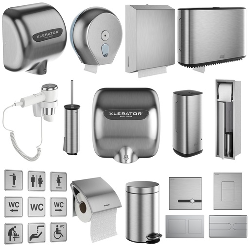 Public toilet accessories set 151