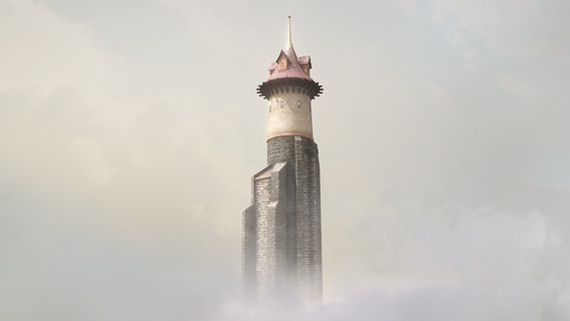 Medieval DRAGON Tower 06
