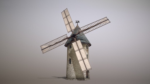France Windmill Largny-sur-Automne