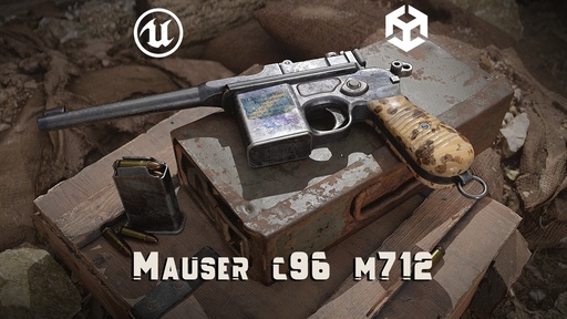 Mauser C96 M712 Schnellfeuer